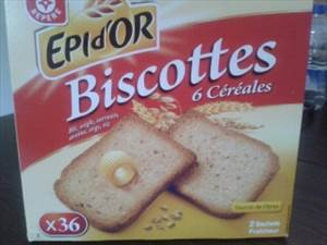 Épi d'or Biscottes 6 Céréales