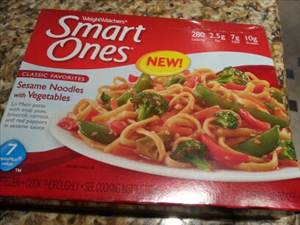 Weight Watchers Sesame Noodles with Vegetables
