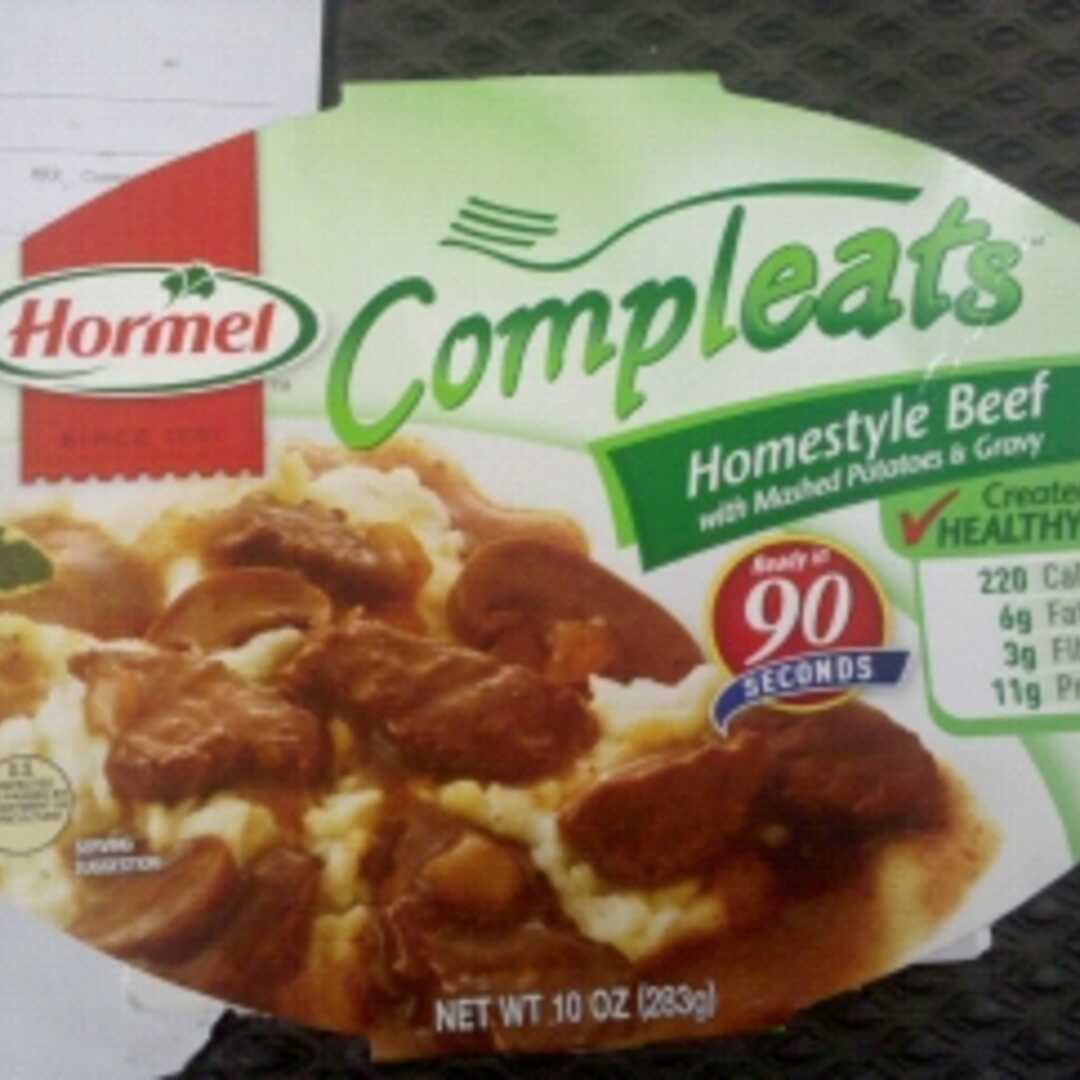 Hormel Compleats Homestyle Beef with Mashed Potatoes & Gravy