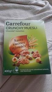 Carrefour Crunchy Muesli Chocolat Noisettes