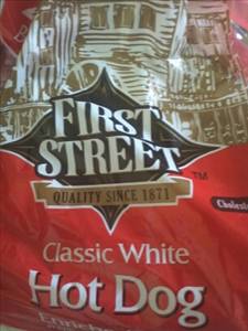 First Street Classic White Hot Dog Enriched Buns