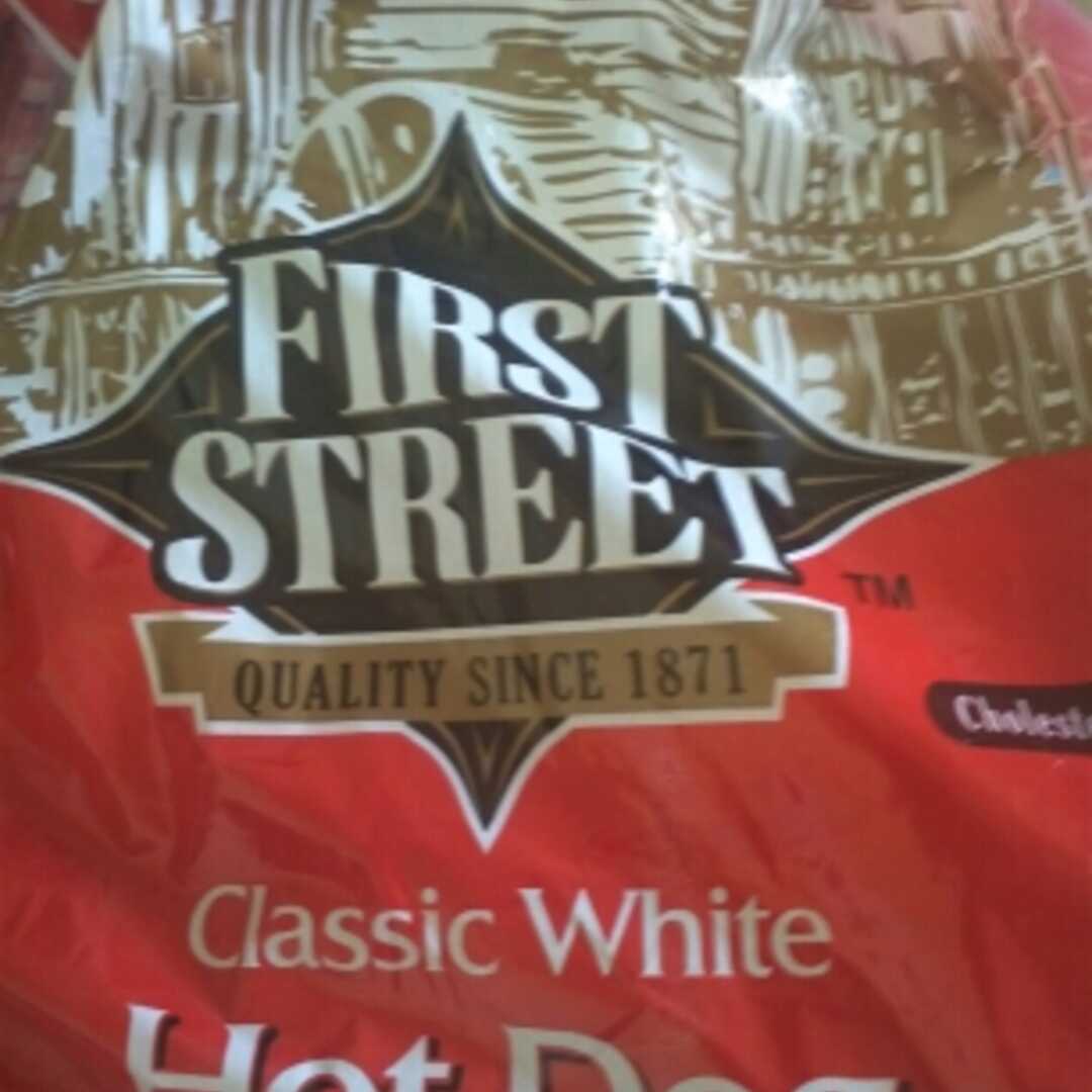 First Street Classic White Hot Dog Enriched Buns
