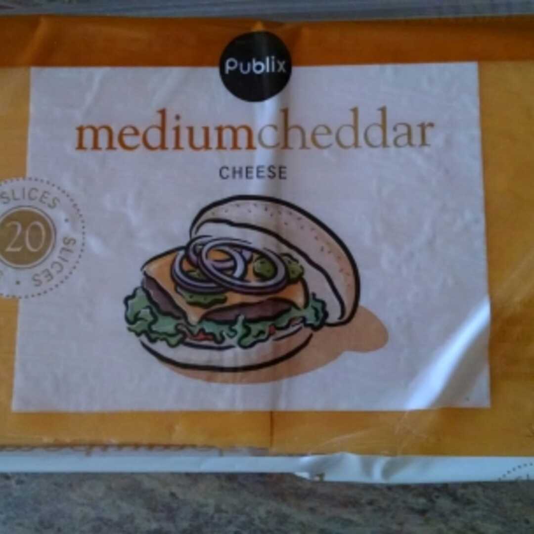 Publix Medium Cheddar Cheese Slices