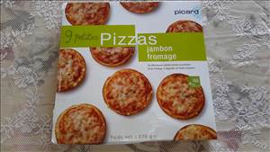 Picard Petites Pizzas Jambon Fromage