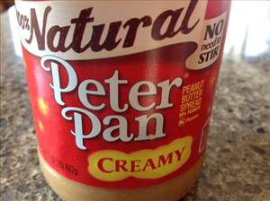 Peter Pan 100% Natural Creamy Peanut Butter