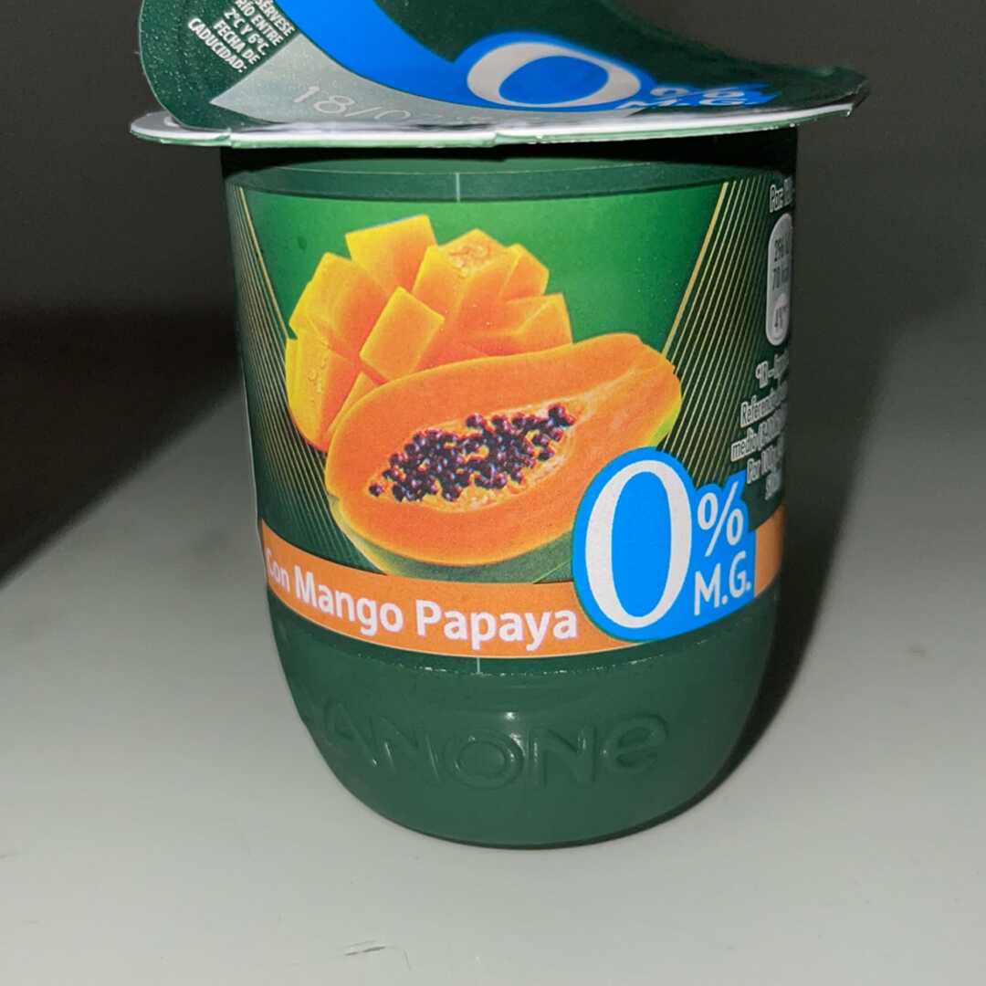 Activia Yogur Mango Y Papaya Con Un Toque de Soja