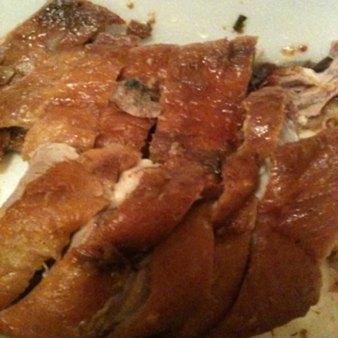 Duck Meat and Skin (Roasted, Cooked)