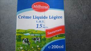 Lidl Crème Liquide Légère 15%