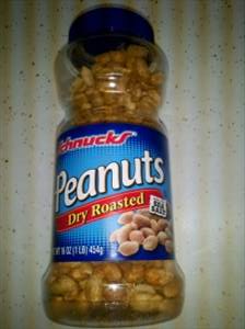 Schnucks Dry Roasted Unsalted Peanuts