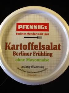 Pfennigs Kartoffelsalat Berliner Frühling