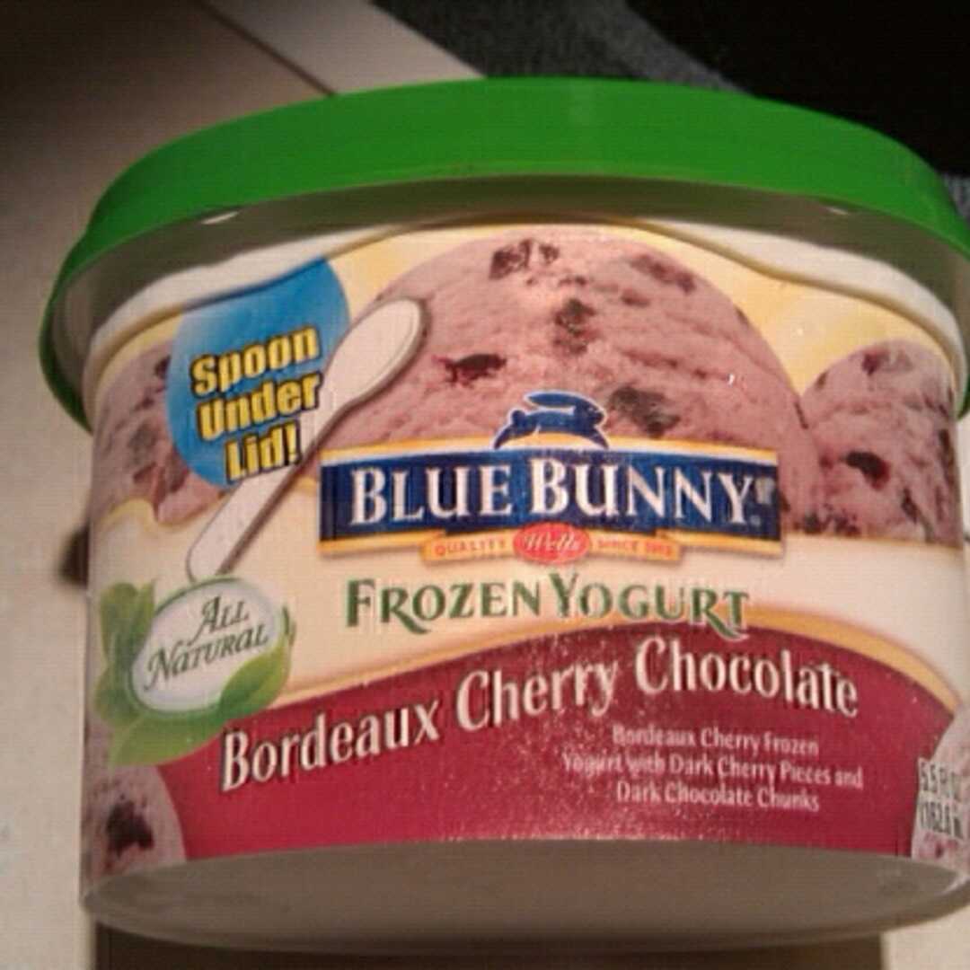 Blue Bunny Bordeaux Cherry Chocolate Frozen Yogurt