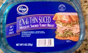 Kroger Deli Thin Mesquite Smoked Turkey Breast
