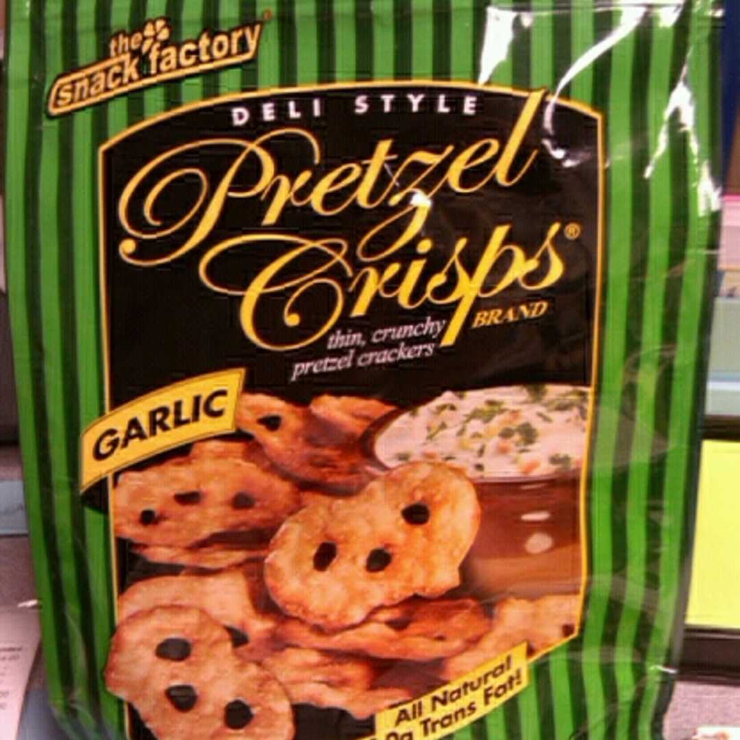 The Snack Factory Pretzel Crisps - Garlic