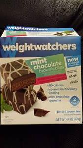 Weight Watchers Mint Chocolate Brownie Bliss