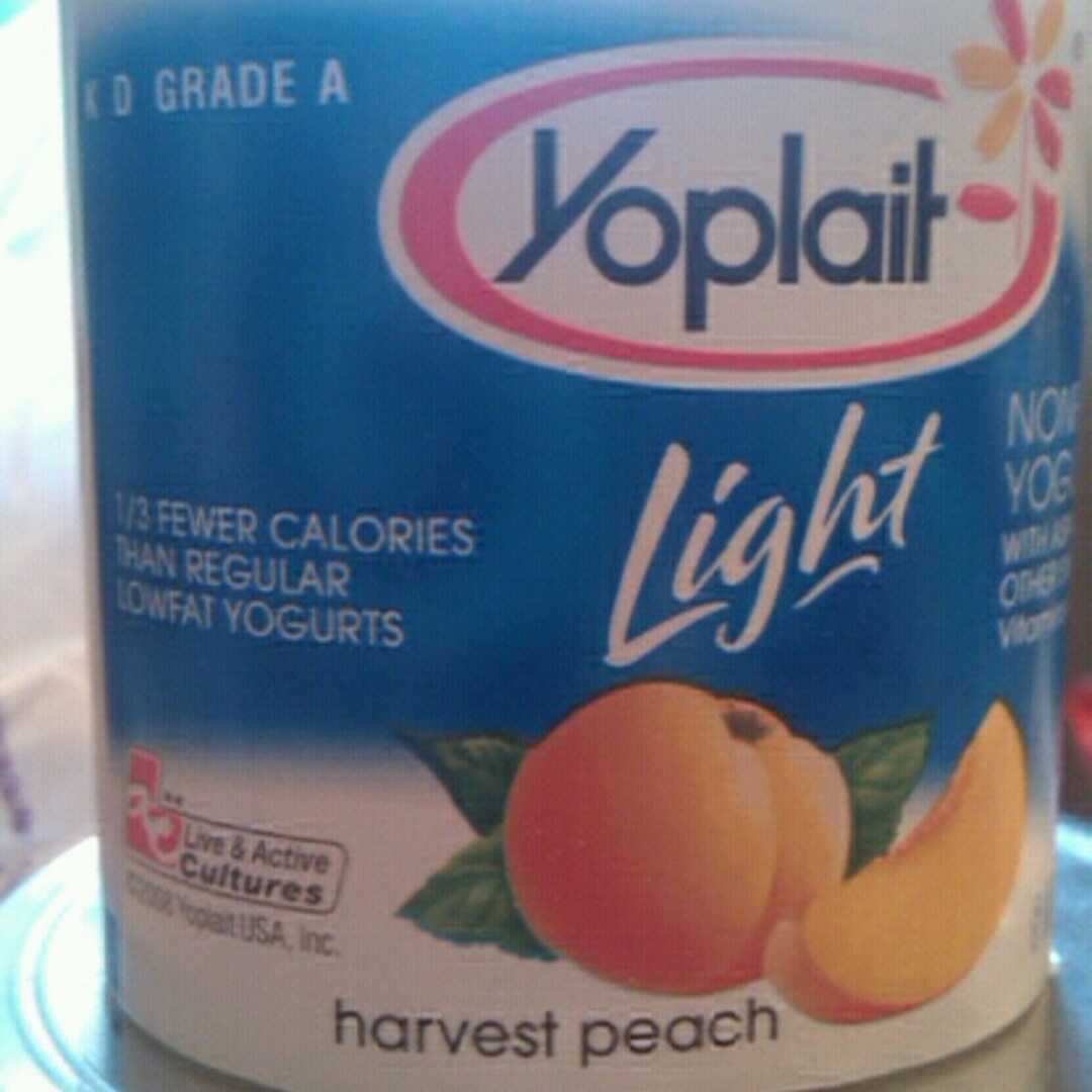 Yoplait Light Fat Free Yogurt - Harvest Peach (6 oz)