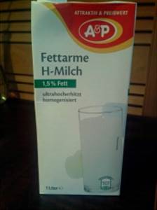 A&P Fettarme H-Milch 1,5% Fett