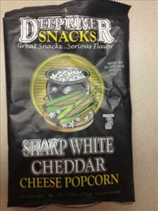 Deep River Snacks Sharp White Cheddar Cheese Popcorn