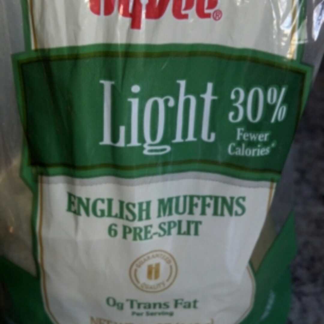 Hy-Vee Light English Muffins