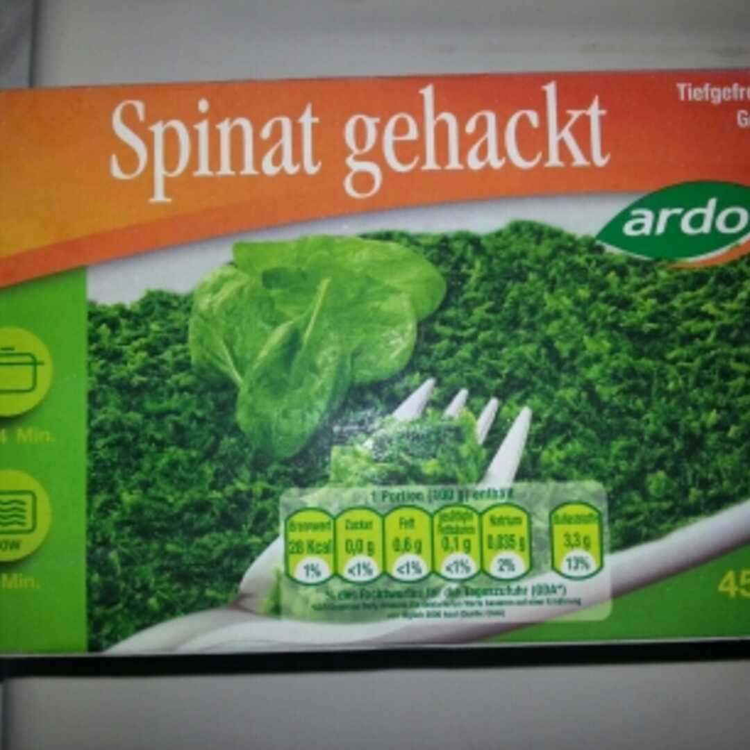Ardo Spinat Gehackt