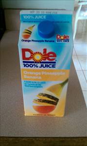 Dole 100% Juice Pineapple Orange Banana