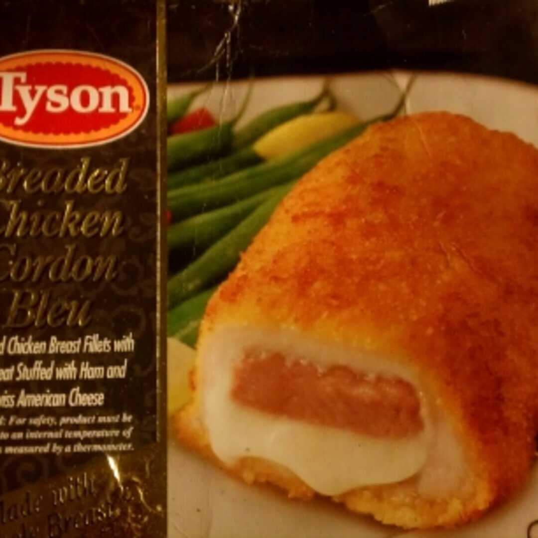 Tyson Foods Breaded Chicken Cordon Bleu
