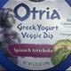 Otria Greek Yogurt Veggie Dip - Spinach Artichoke