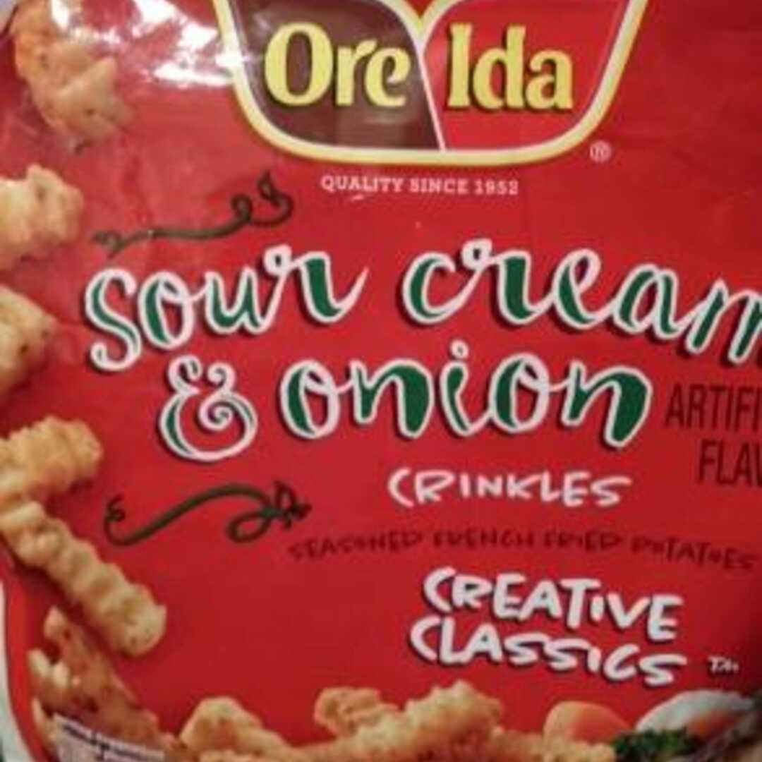 Ore-Ida Sour Cream & Onion Crinkles