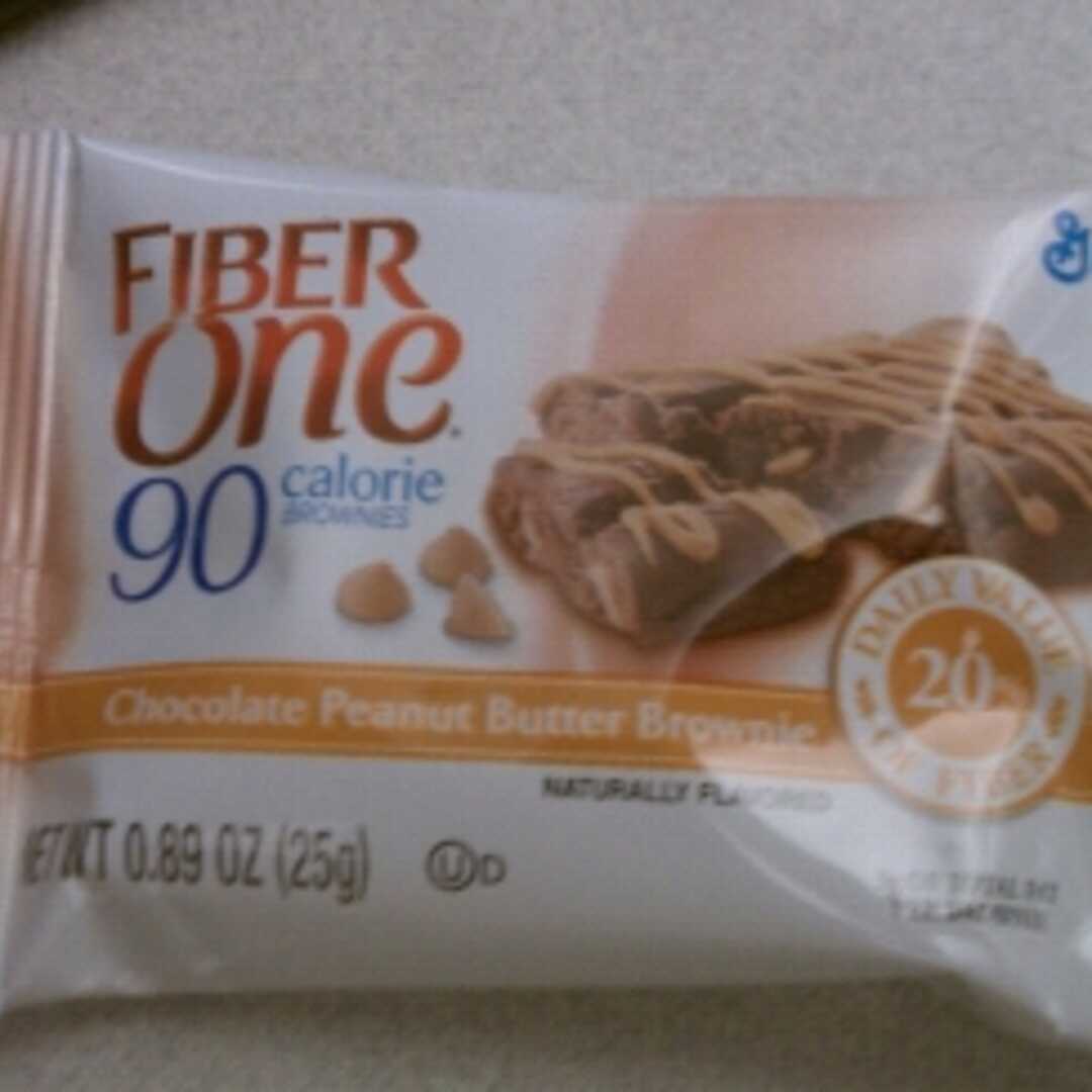 Fiber One 90 Calorie Brownies - Chocolate Peanut Butter
