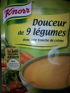 Knorr Douceur de 9 Légumes avec une Touche de Crème