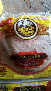 La Tortilla Factory Whole Wheat Low Carb High Fiber Tortillas
