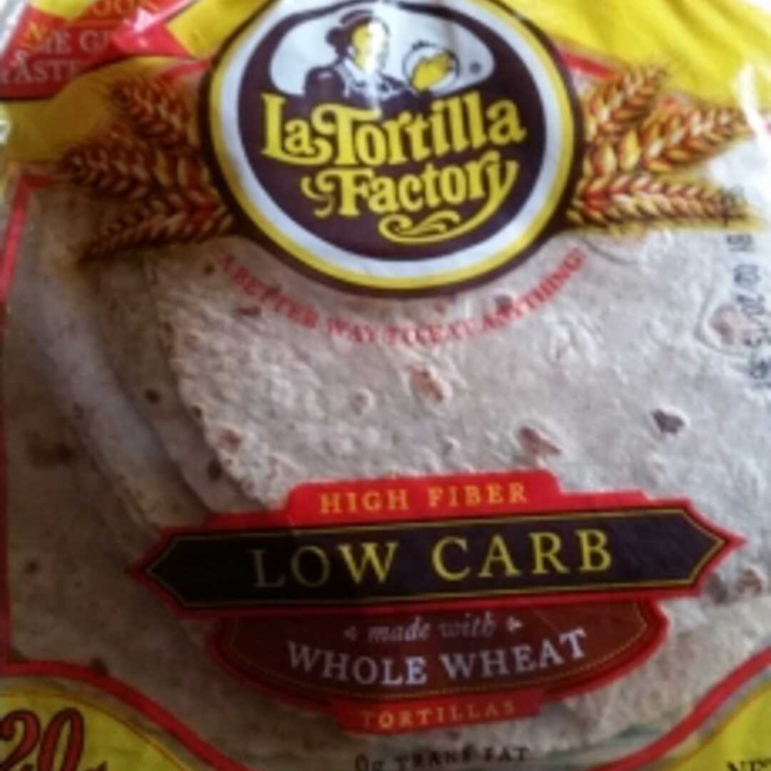 La Tortilla Factory Whole Wheat Low Carb High Fiber Tortillas