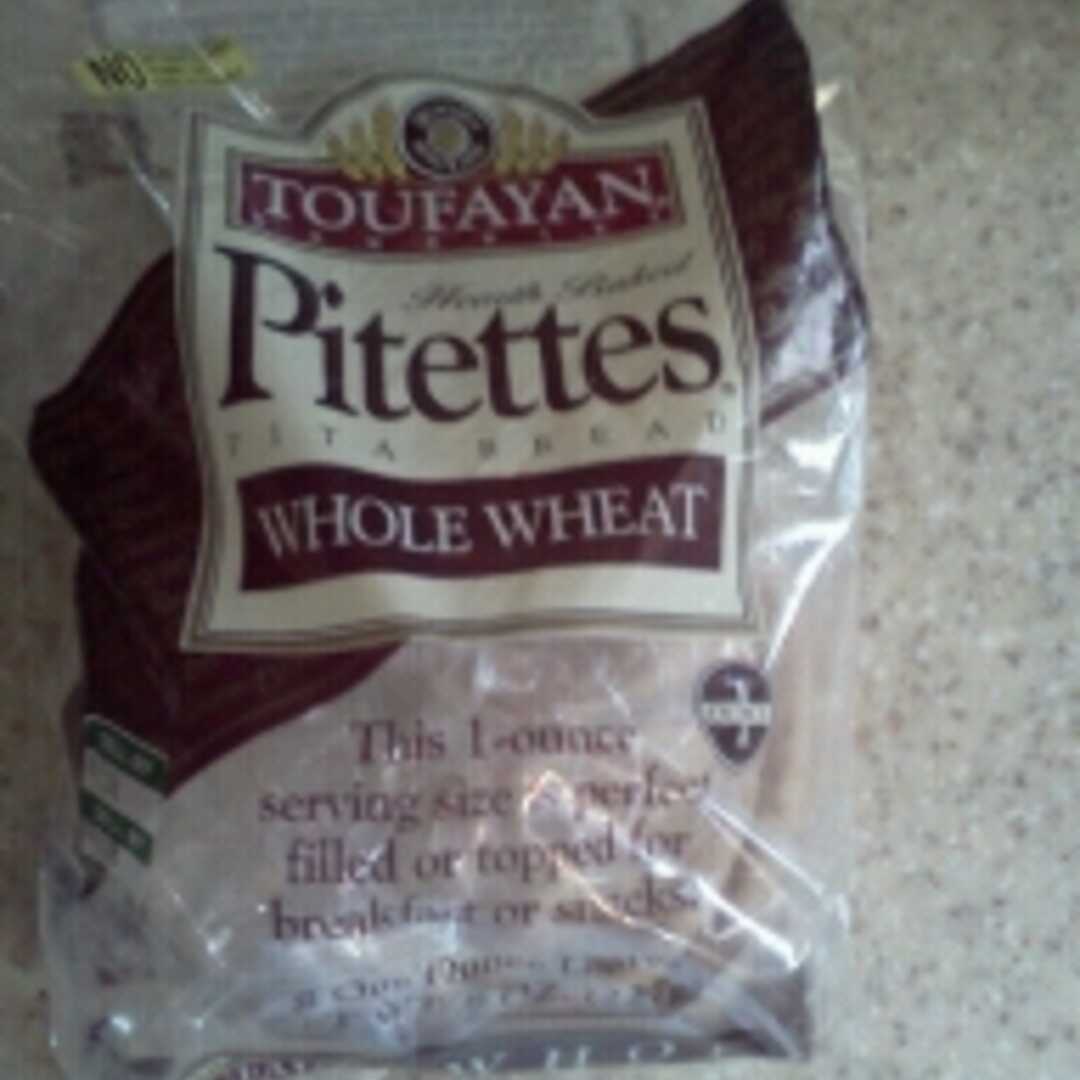Toufayan Bakeries Whole Wheat Mini Pitettes