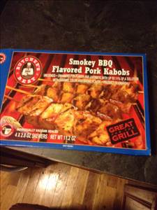 Butcher's Best Smokey BBQ Flavored Pork Kabobs