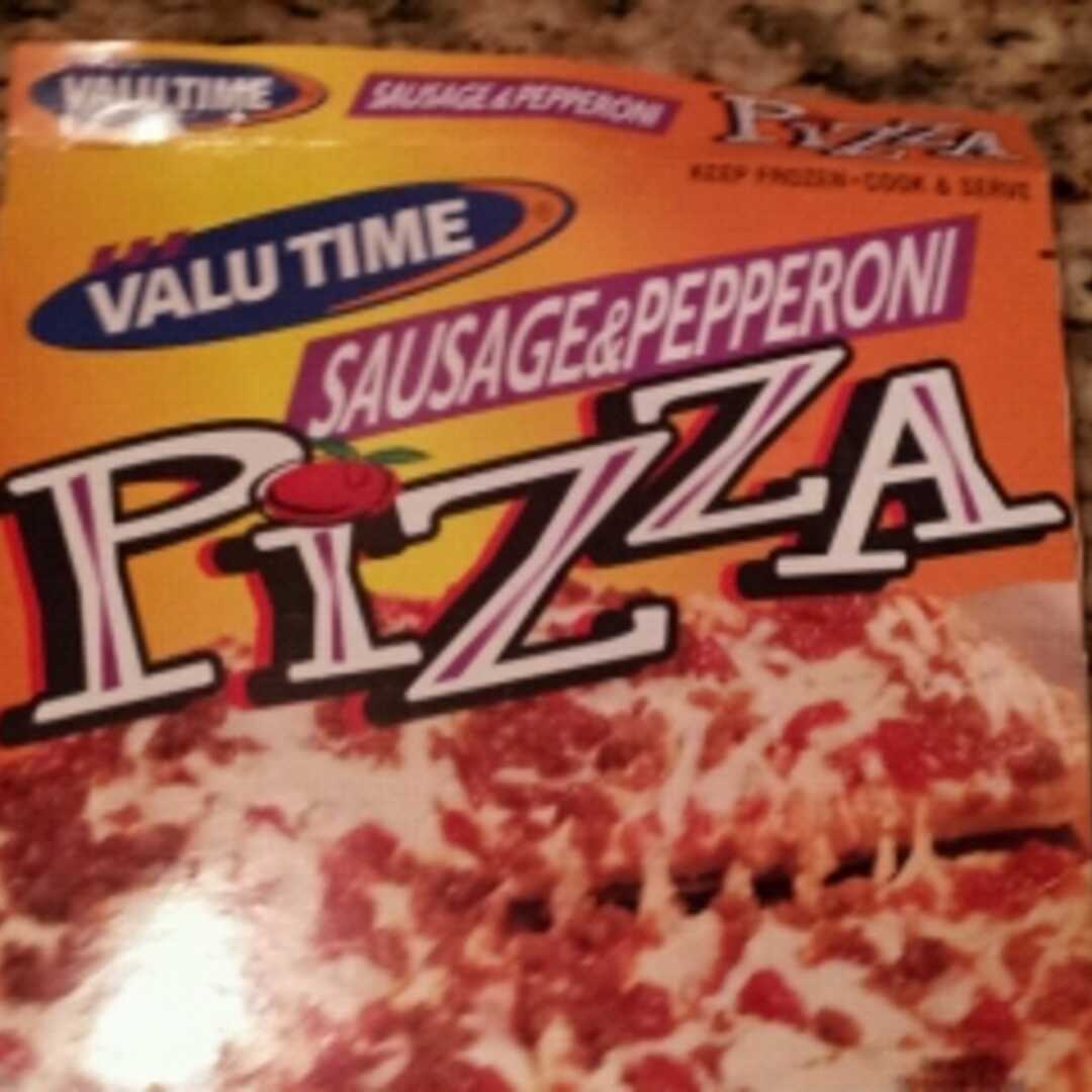 Valu Time Sausage & Pepperoni Pizza