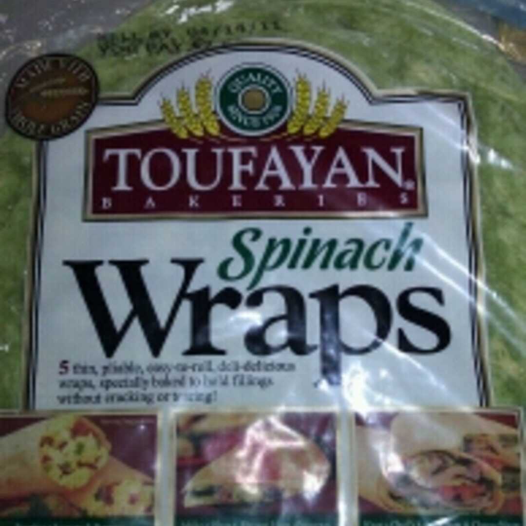 Toufayan Bakeries Spinach Wraps