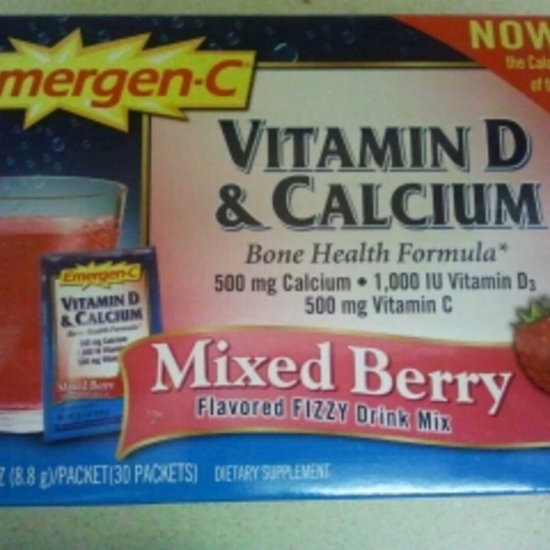 Alacer Corp Emergen-C Vitamin D & Calcium