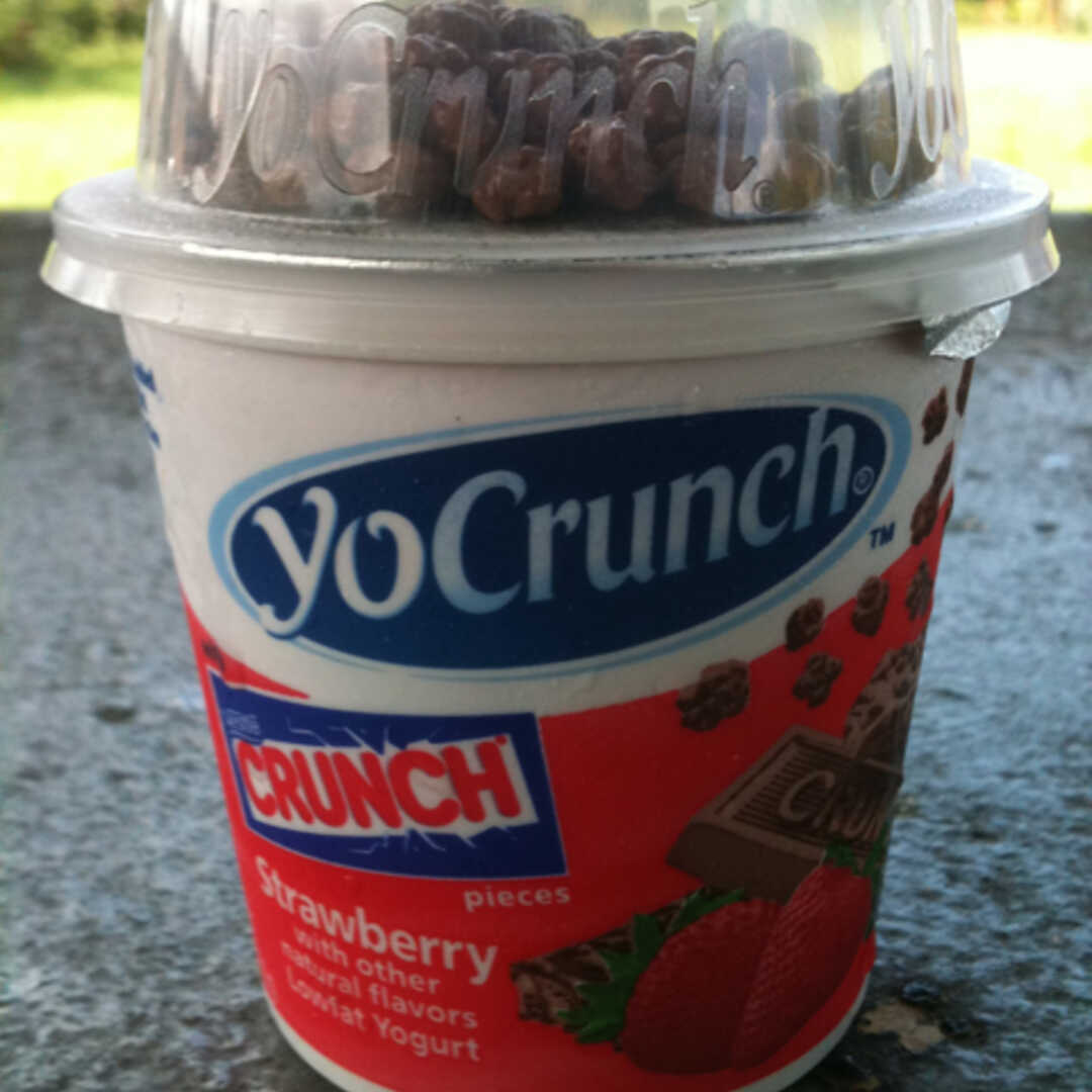 YoCrunch Strawberry Yogurt with Nestle Crunch