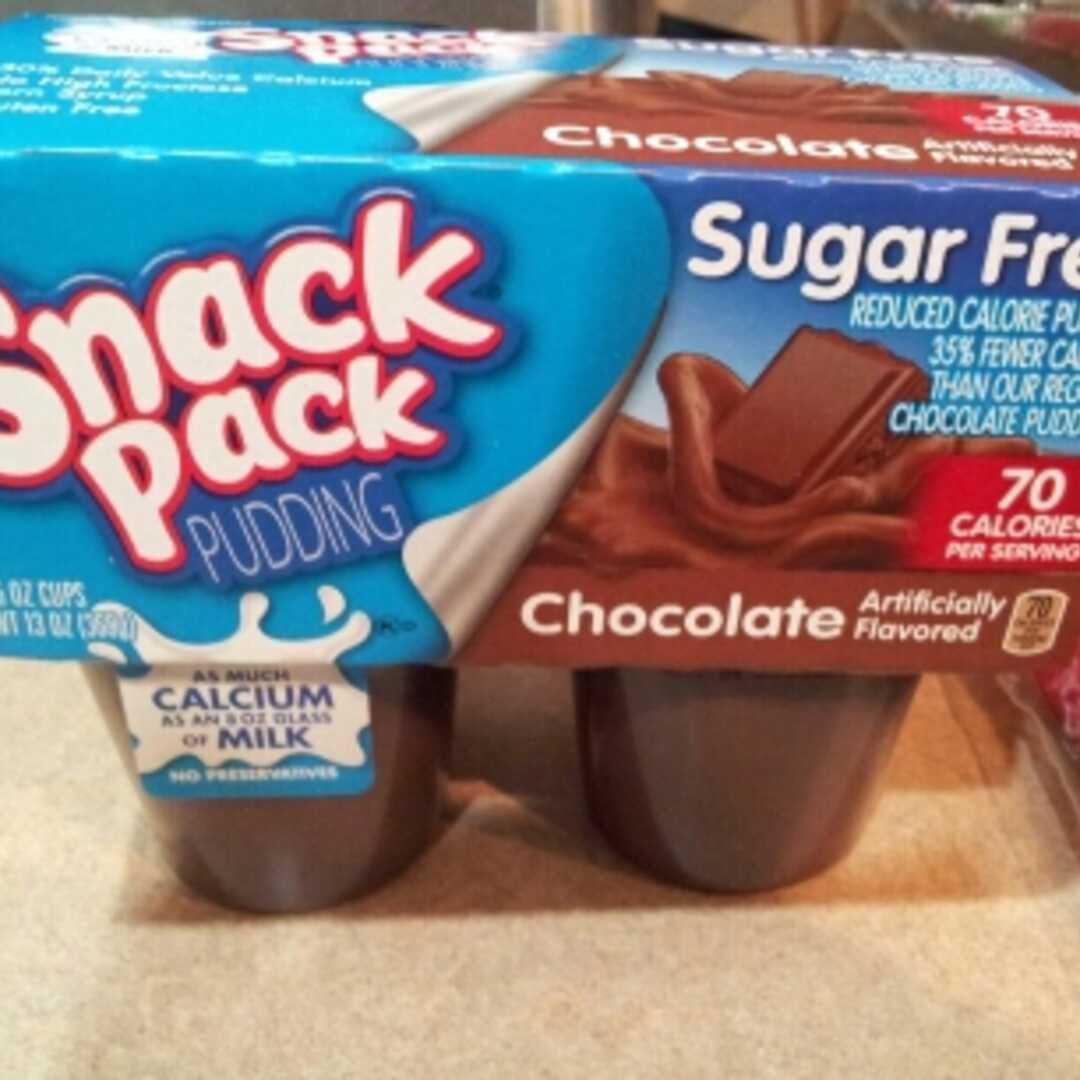 Hunt's Sugar Free Chocolate Pudding Snack Pack