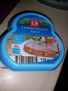K-Classic Leberwurst Fein Fettreduziert
