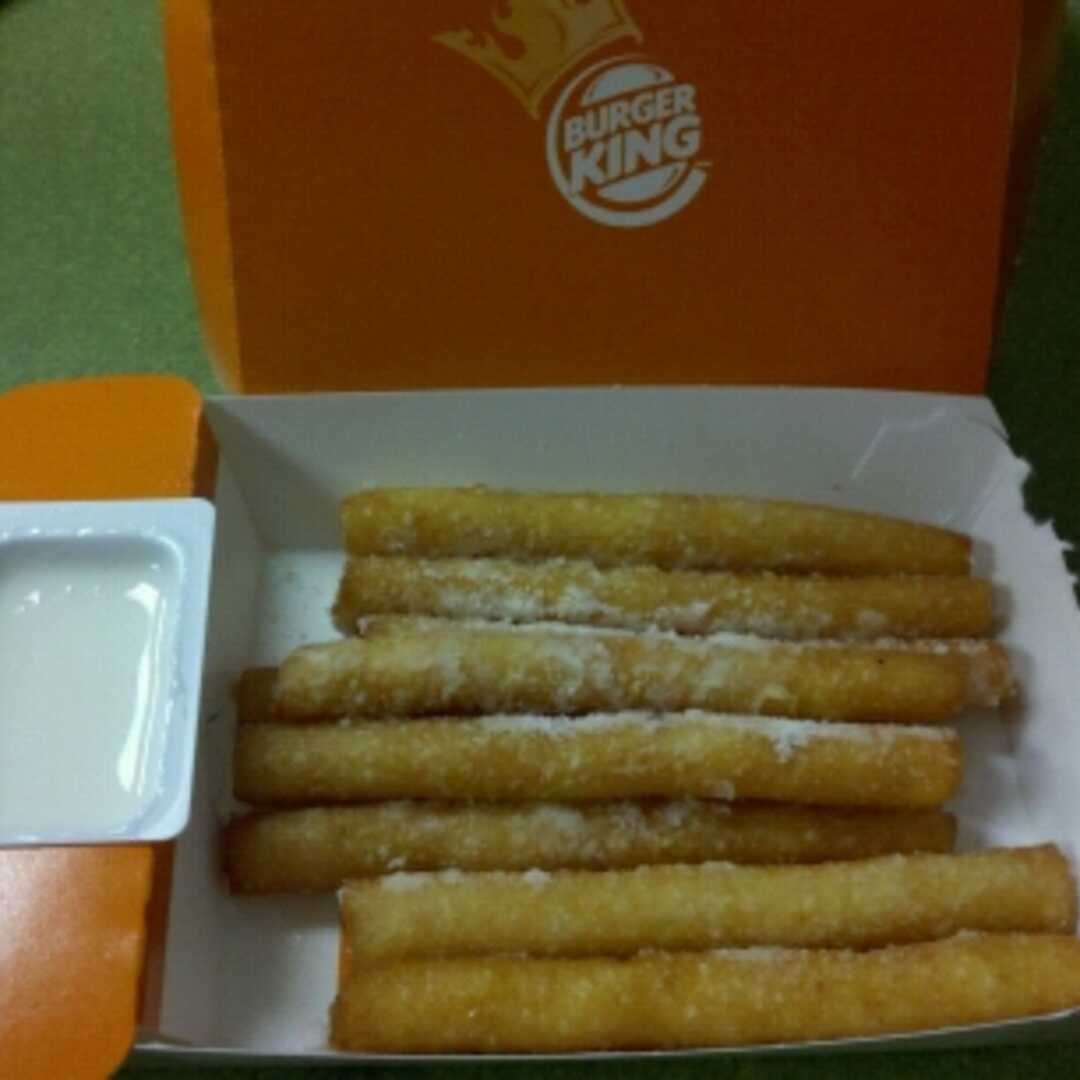 Burger King Funnel Cake Sticks with Icing