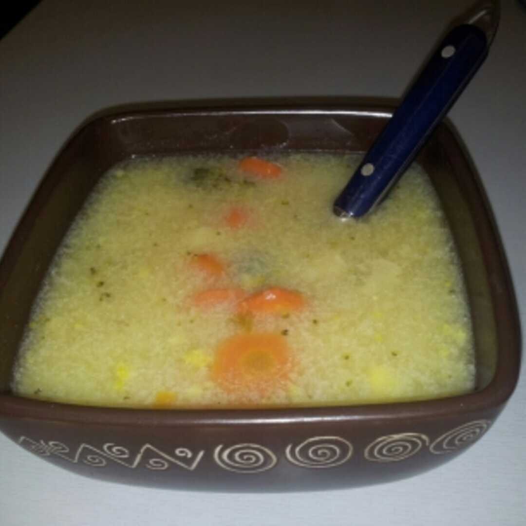 Vegetable Soup (with Equal Volume Water, Canned)