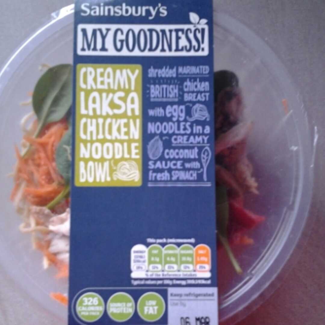 Sainsbury's My Goodness! Creamy Laksa Chicken Noodle Bowl