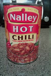 Nalley Hot Chili Con Carne with Beans