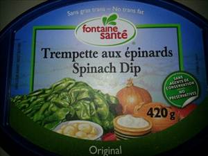 Fontaine Sante Spinach Dip