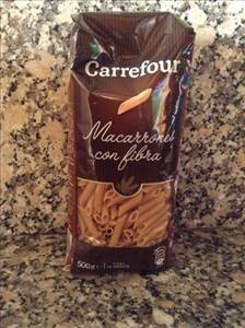 Carrefour Macarrones con Fibra
