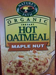 Nature's Path Organic Instant Hot Oatmeal - Maple Nut