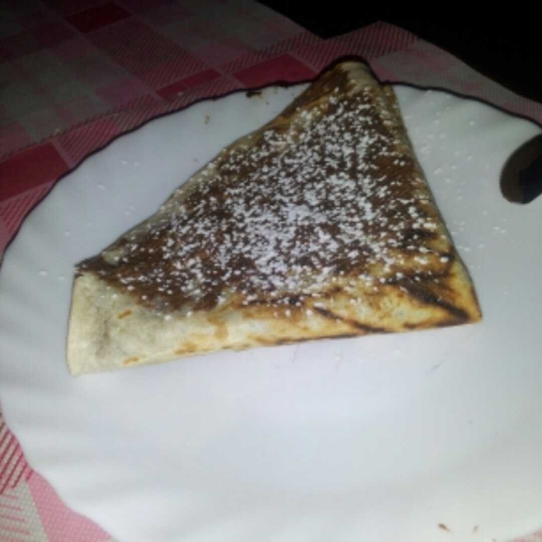 Chocolate Filled Crepe