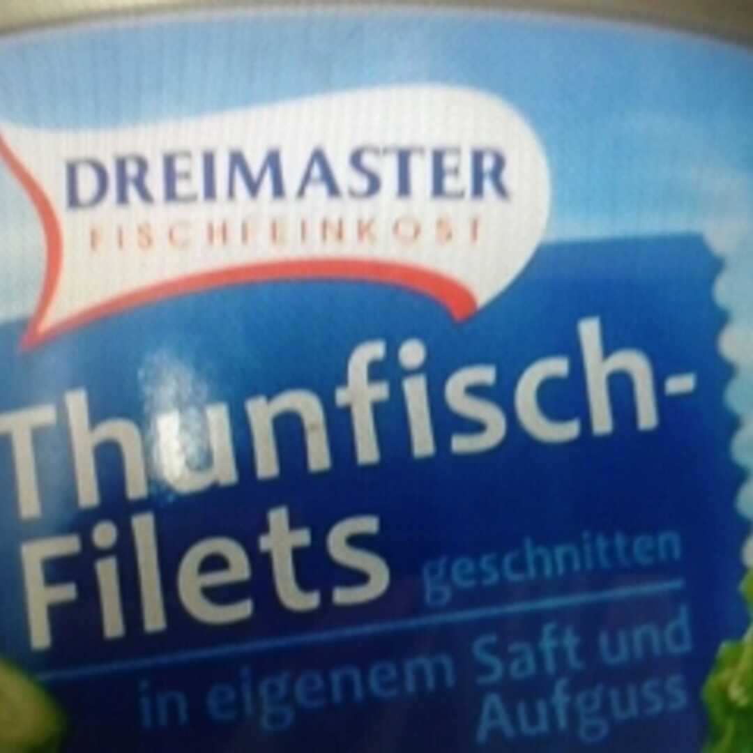 Dreimaster  Thunfischfilets in Eigenem Saft & Aufguss