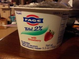 Fage Total 2% Greek Yogurt with Strawberry