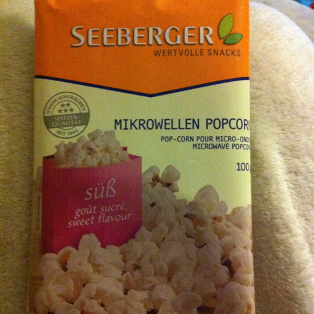 Seeberger Mikrowellen Popcorn Süß